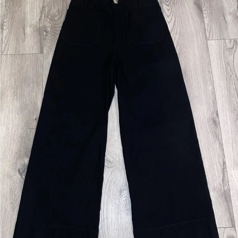 Maeve by Anthropologie The Colette Black Pants 25